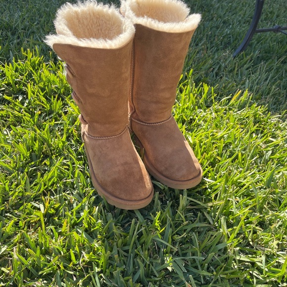 UGG🍂🍁Triplets Chestnut Sz 5 - Picture 13 of 13